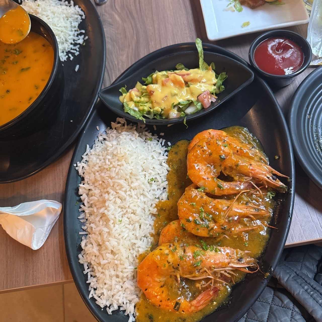 Langostinos al ajillo