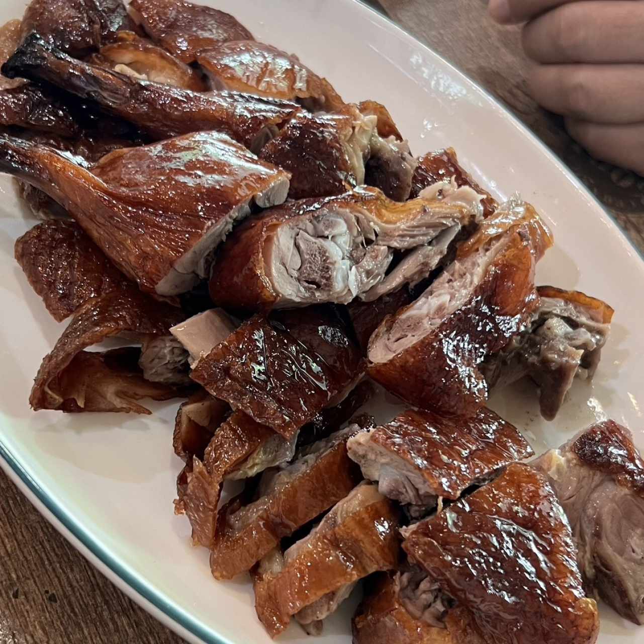 1/2 pato asado