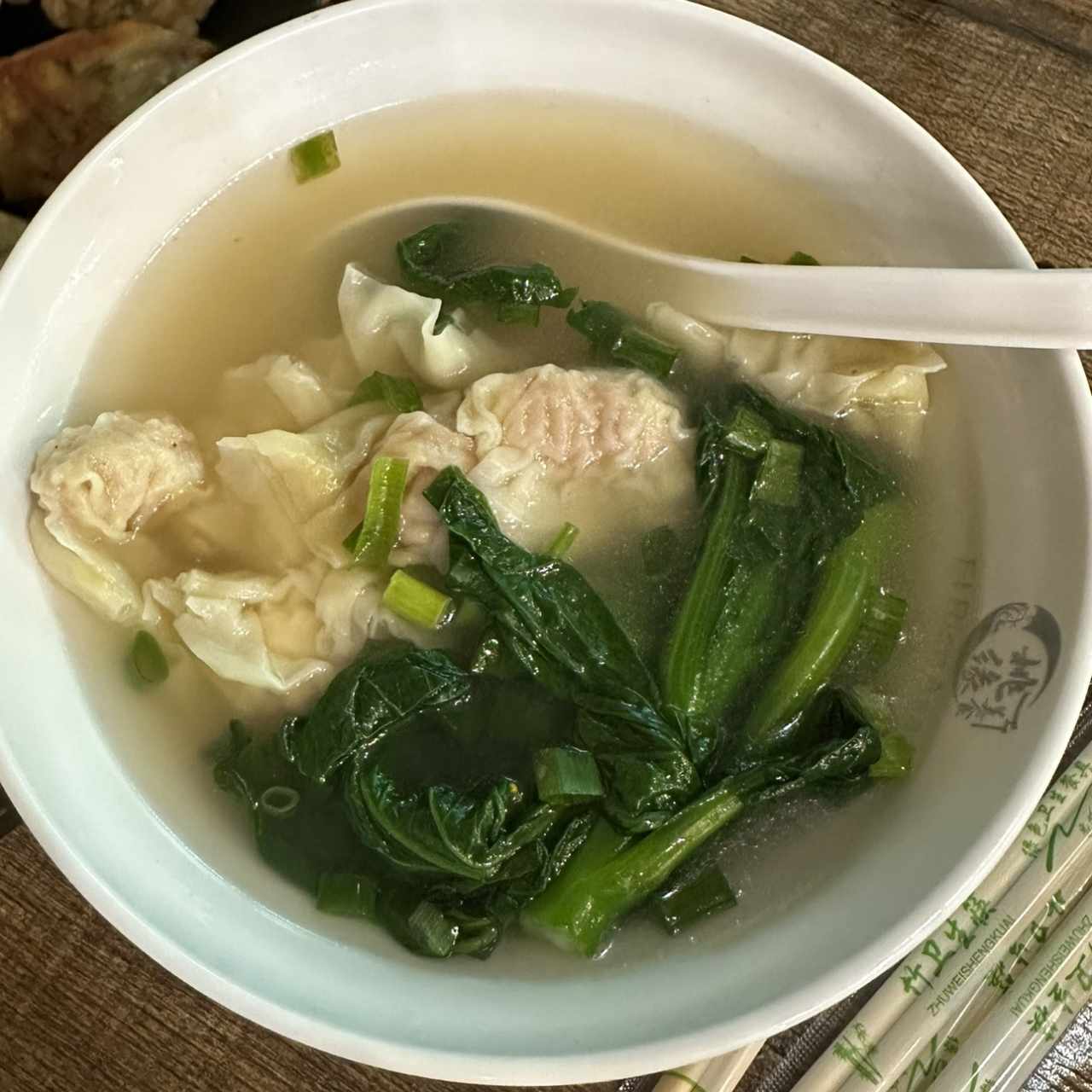 Sopa de wanton 
