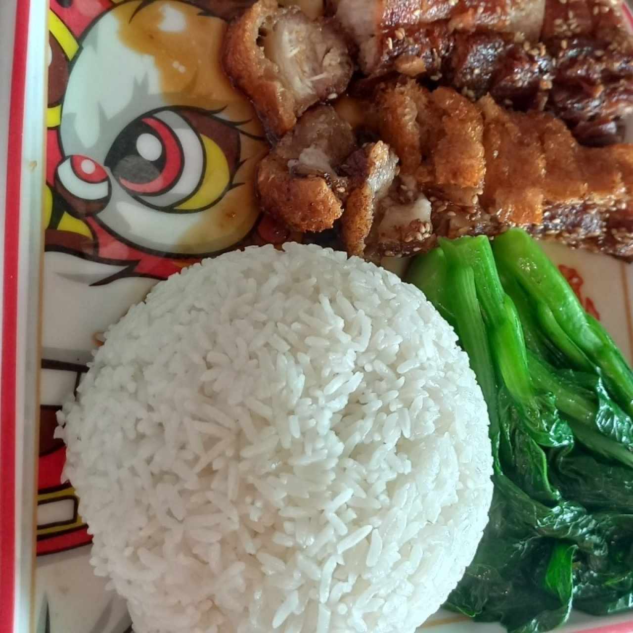 puerco asado con arroz