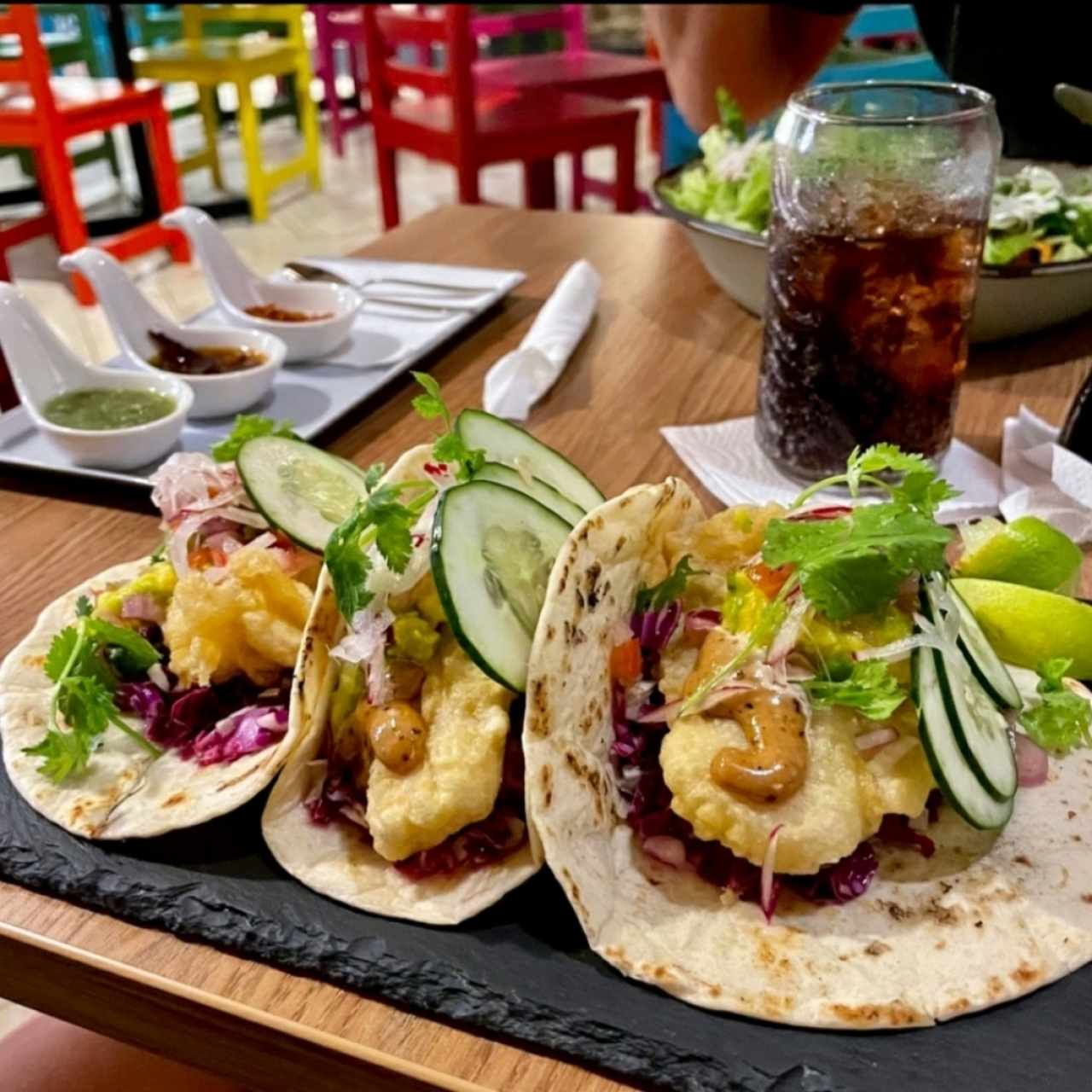 tacos de pescado