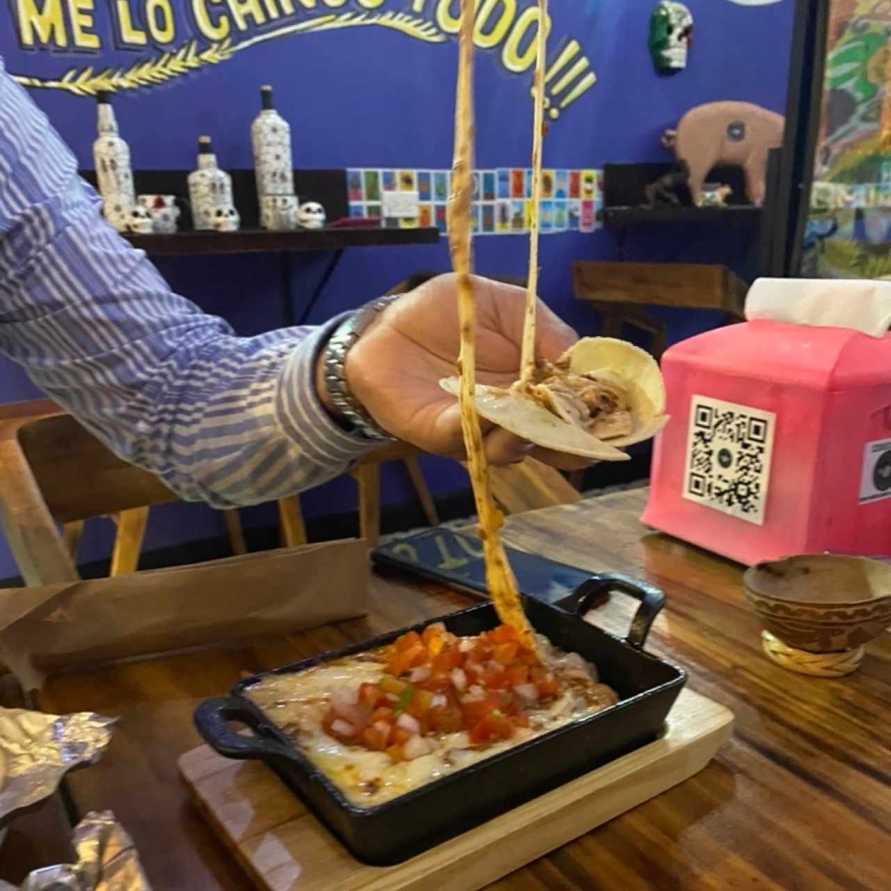 Entradas - Queso Fundido