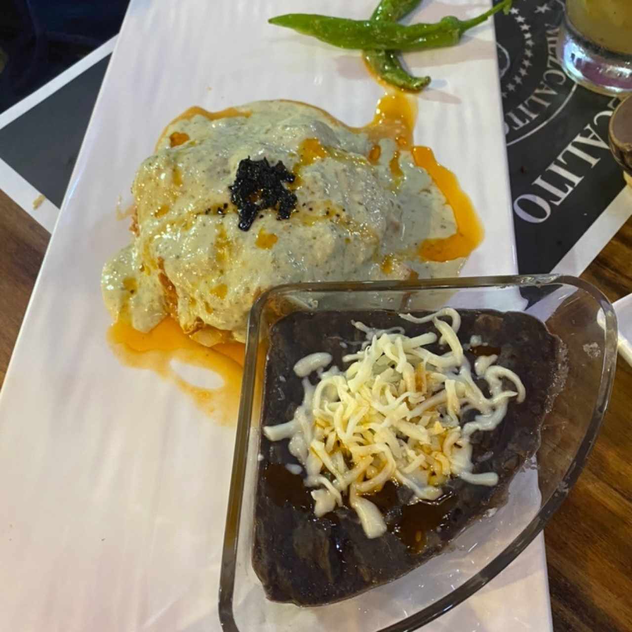 Cena - Pastel Azteca