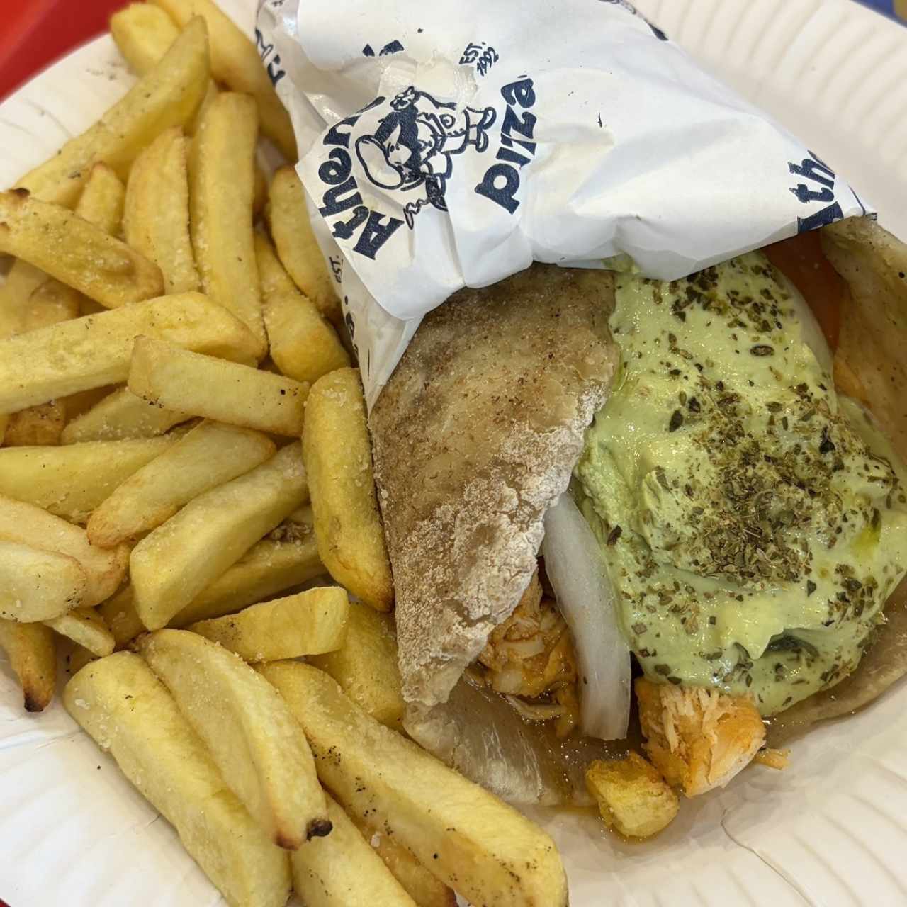 Gyro de pollo