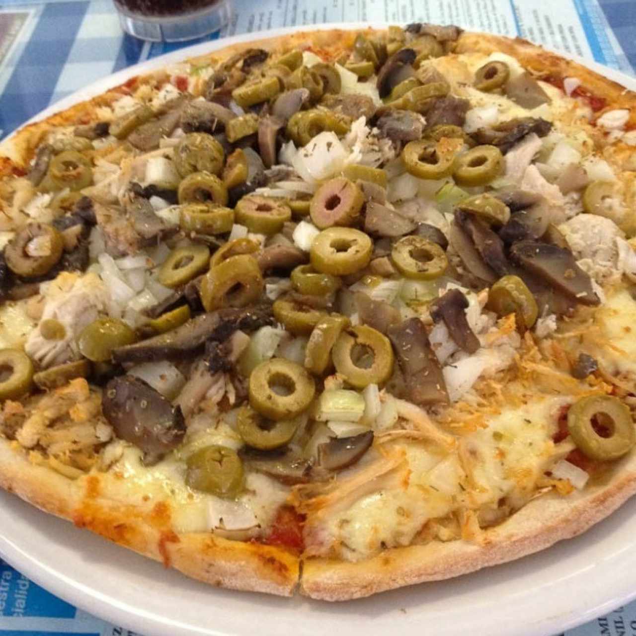 Pizza de combinación de queso