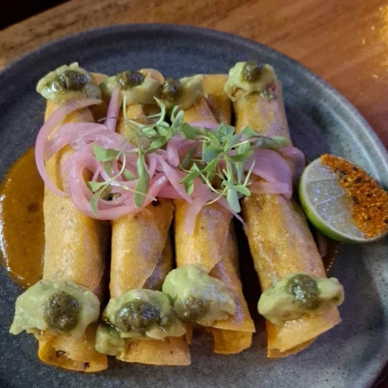 Small Plates - CARNITAS PORK TAQUITOS