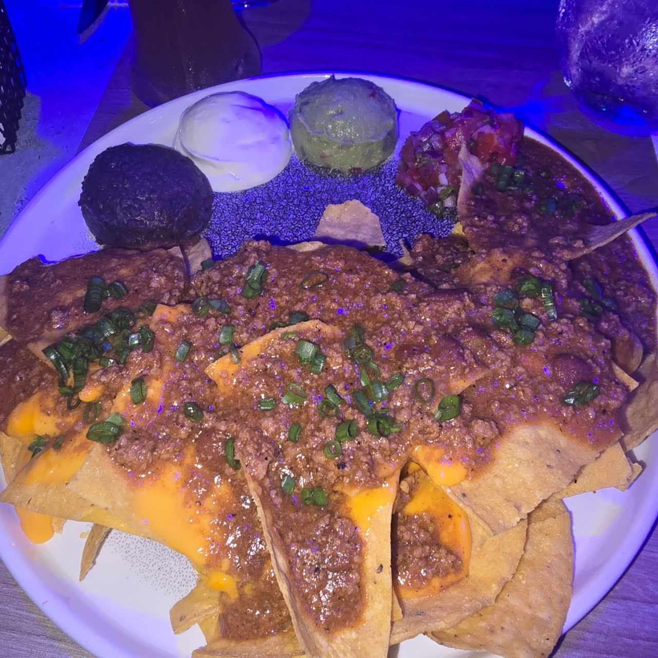 Small Plates - NACHOS TEX MEX