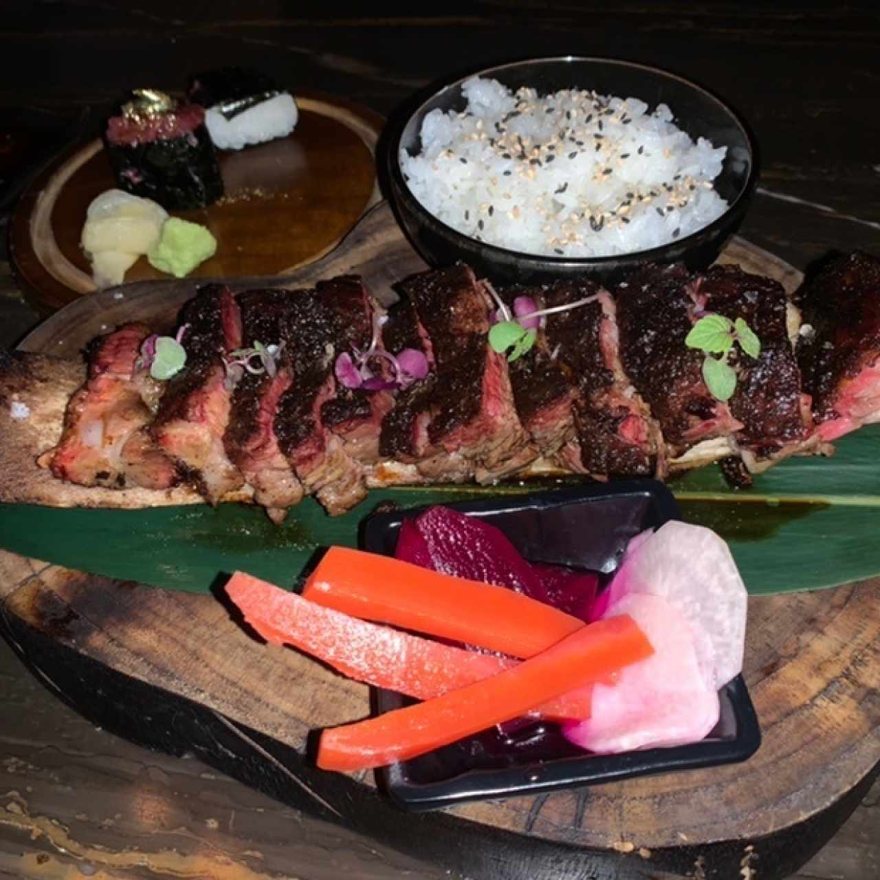 Grilled and Smoked Short Rib