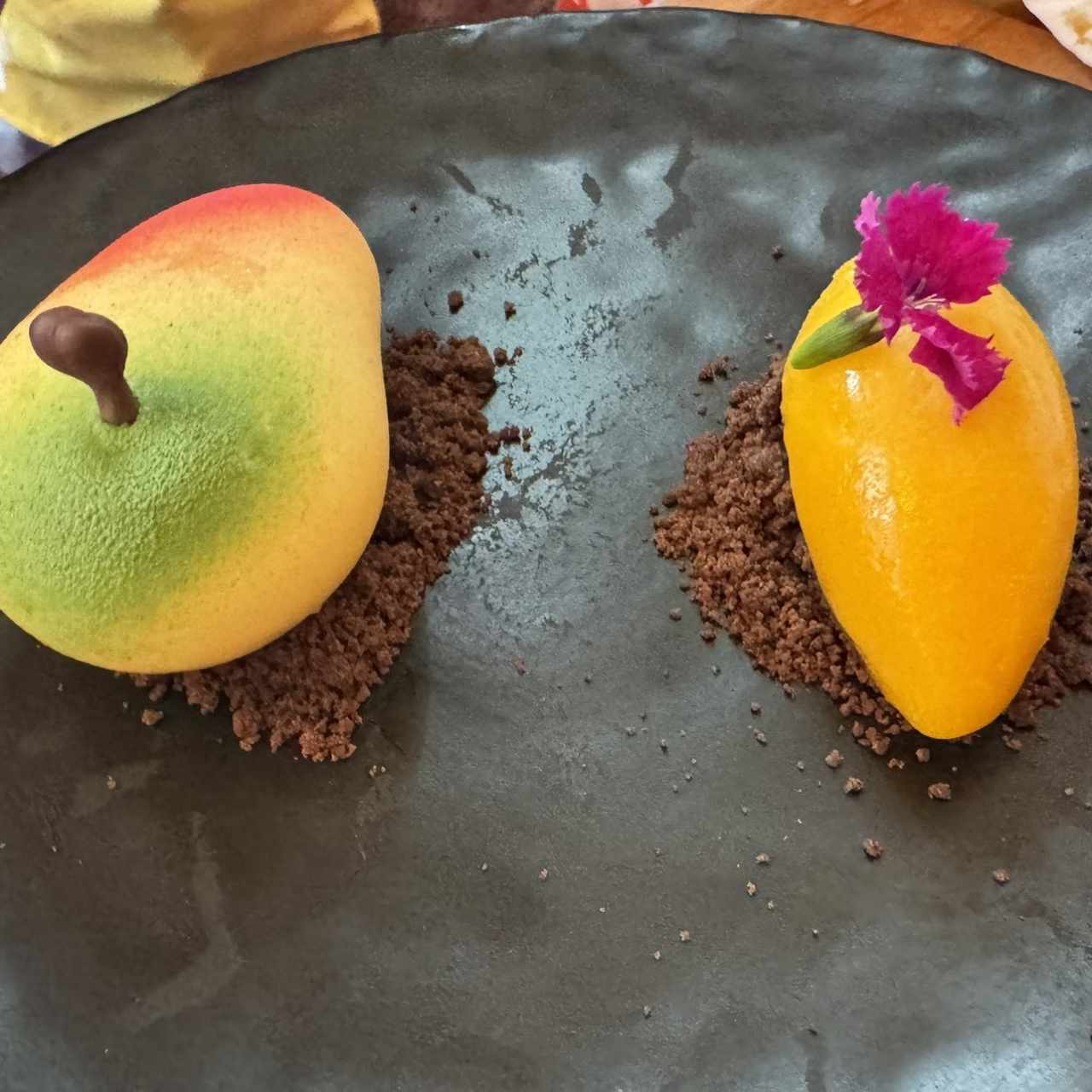 Postre de mango 
