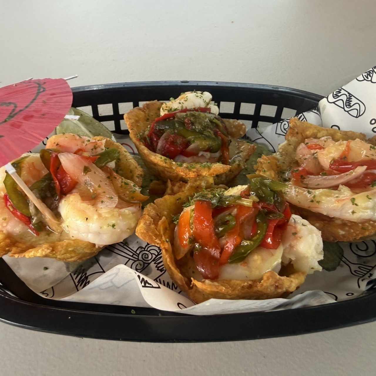 Entradas - Canastas de Mariscos