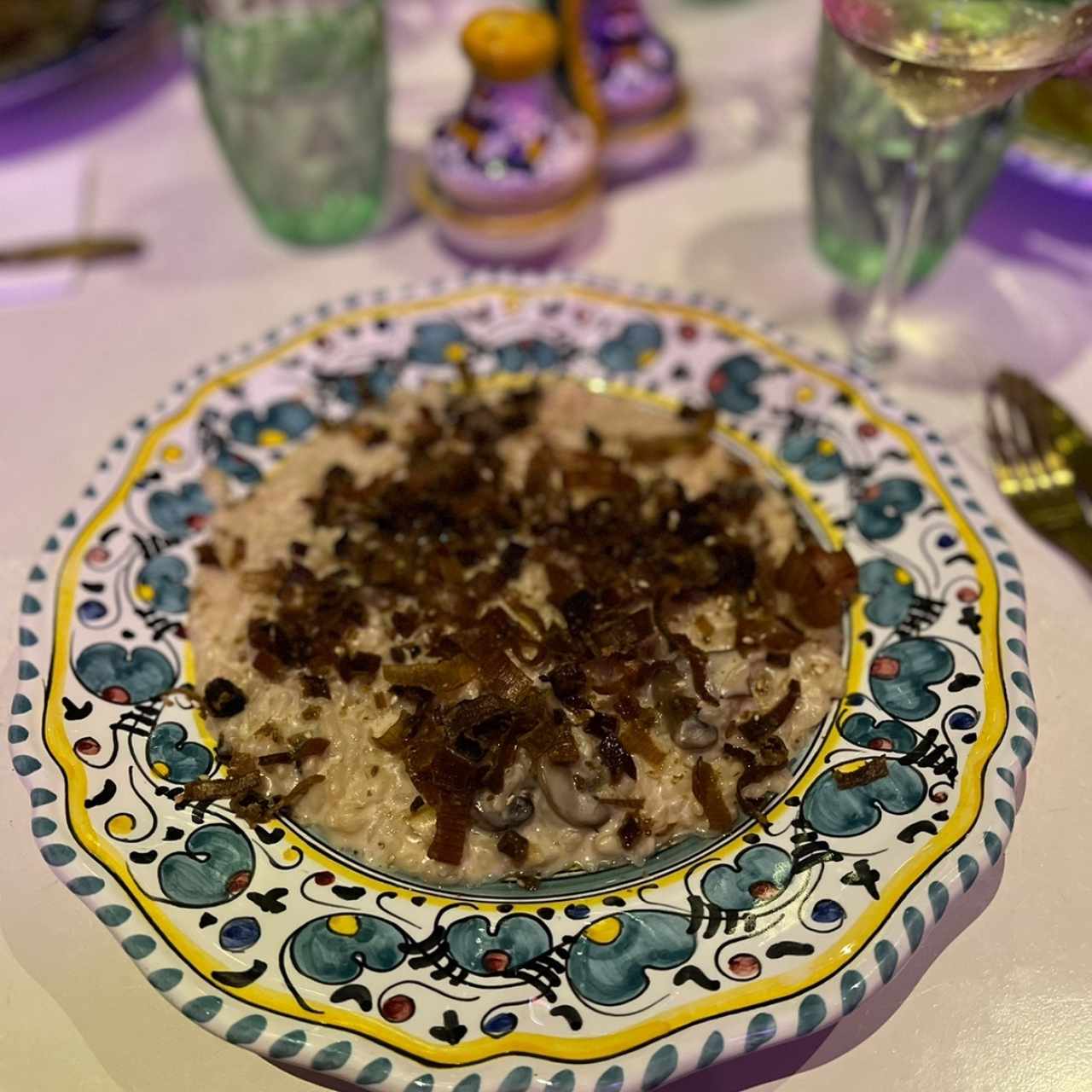 Risotto trufado