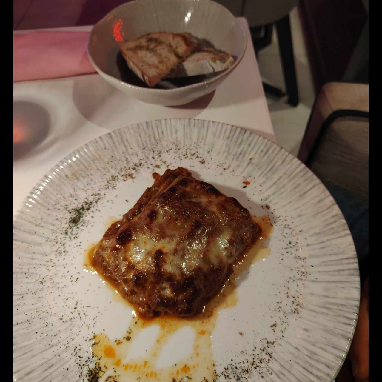Lasaña de carne