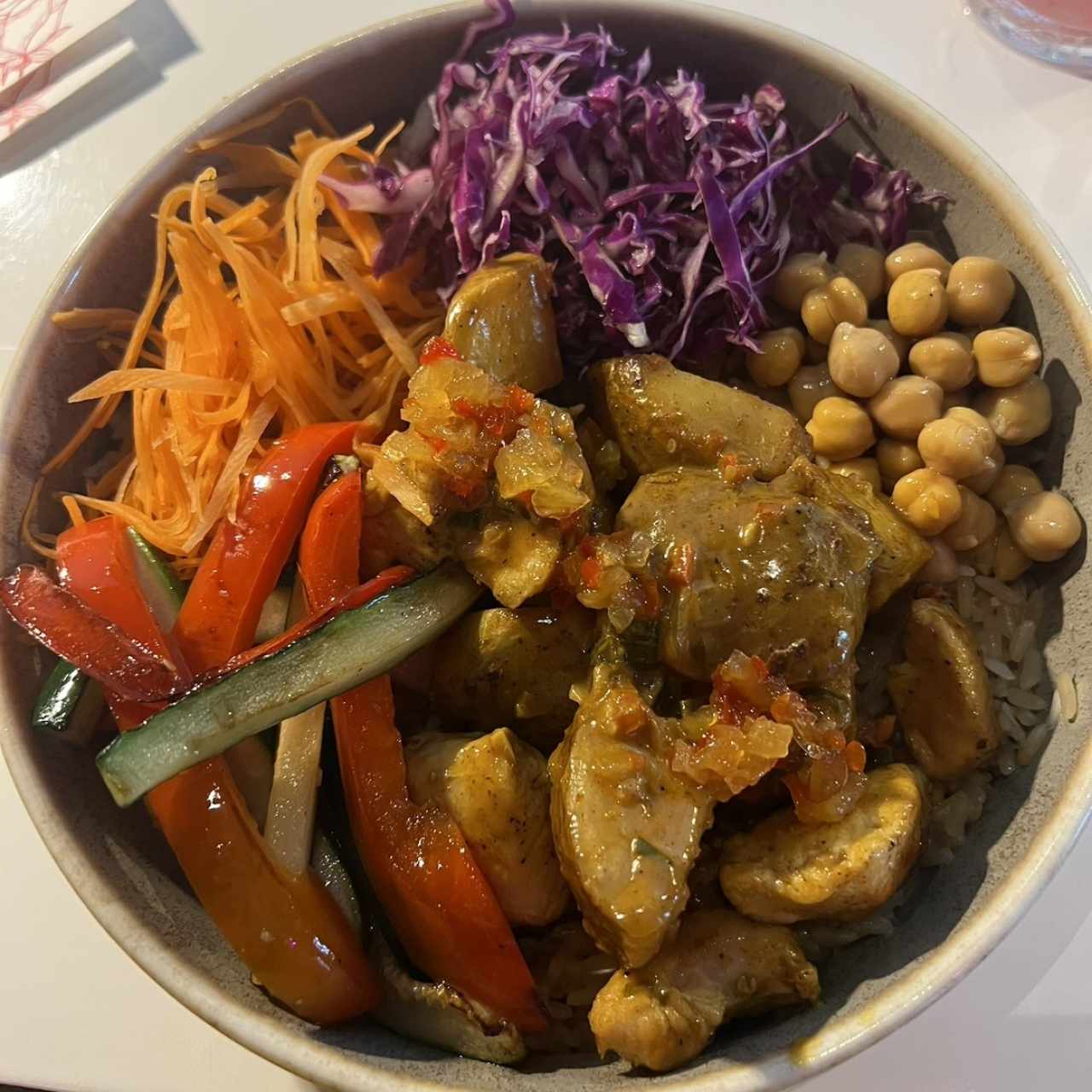 Chicken Curry Bowl