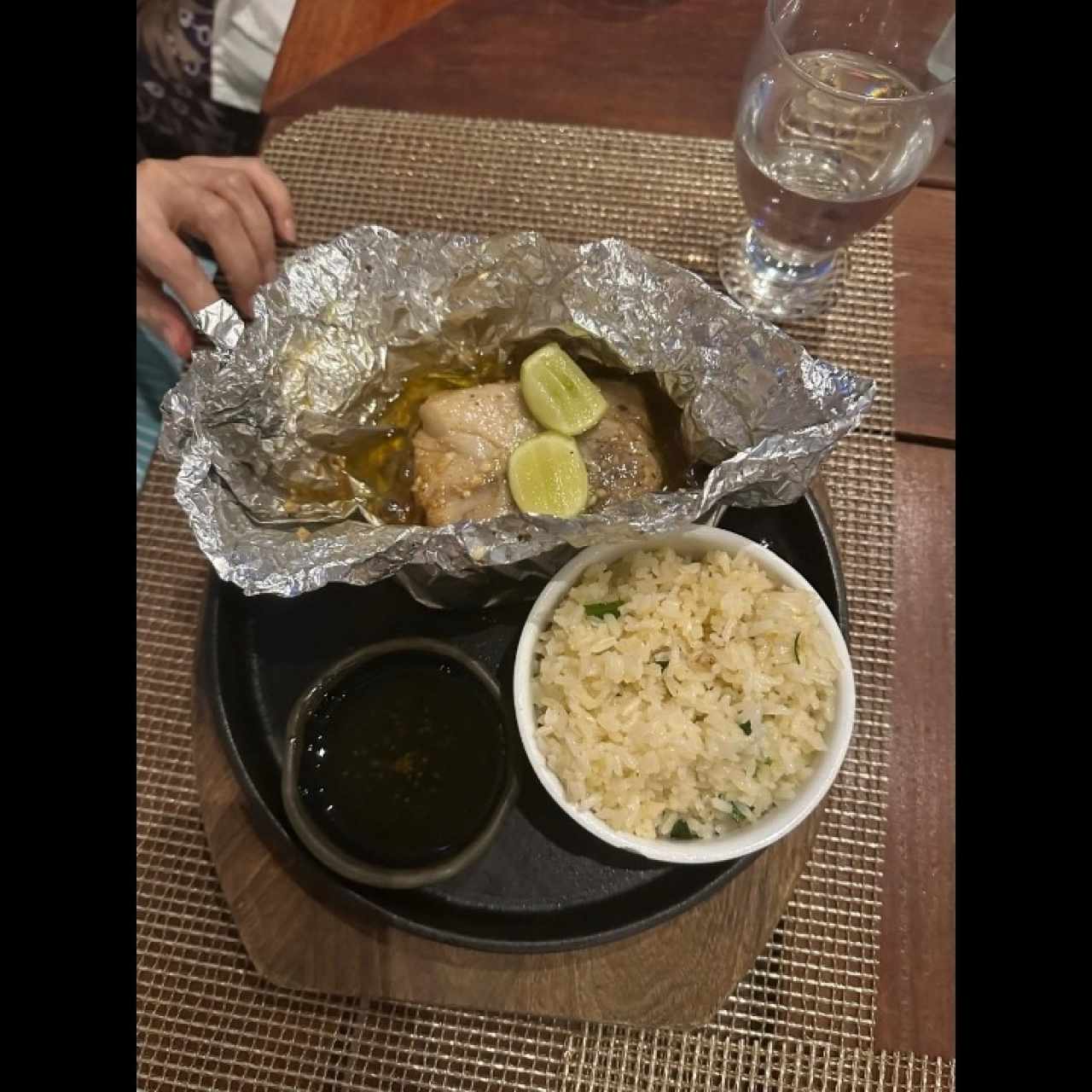 Abrazado corvina 