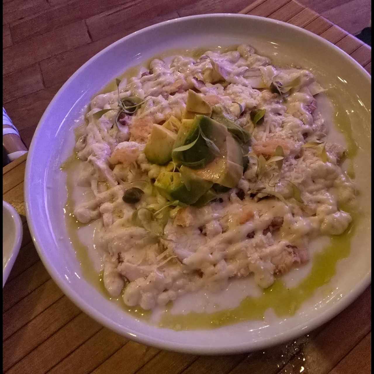 Carpaccio de pulpo