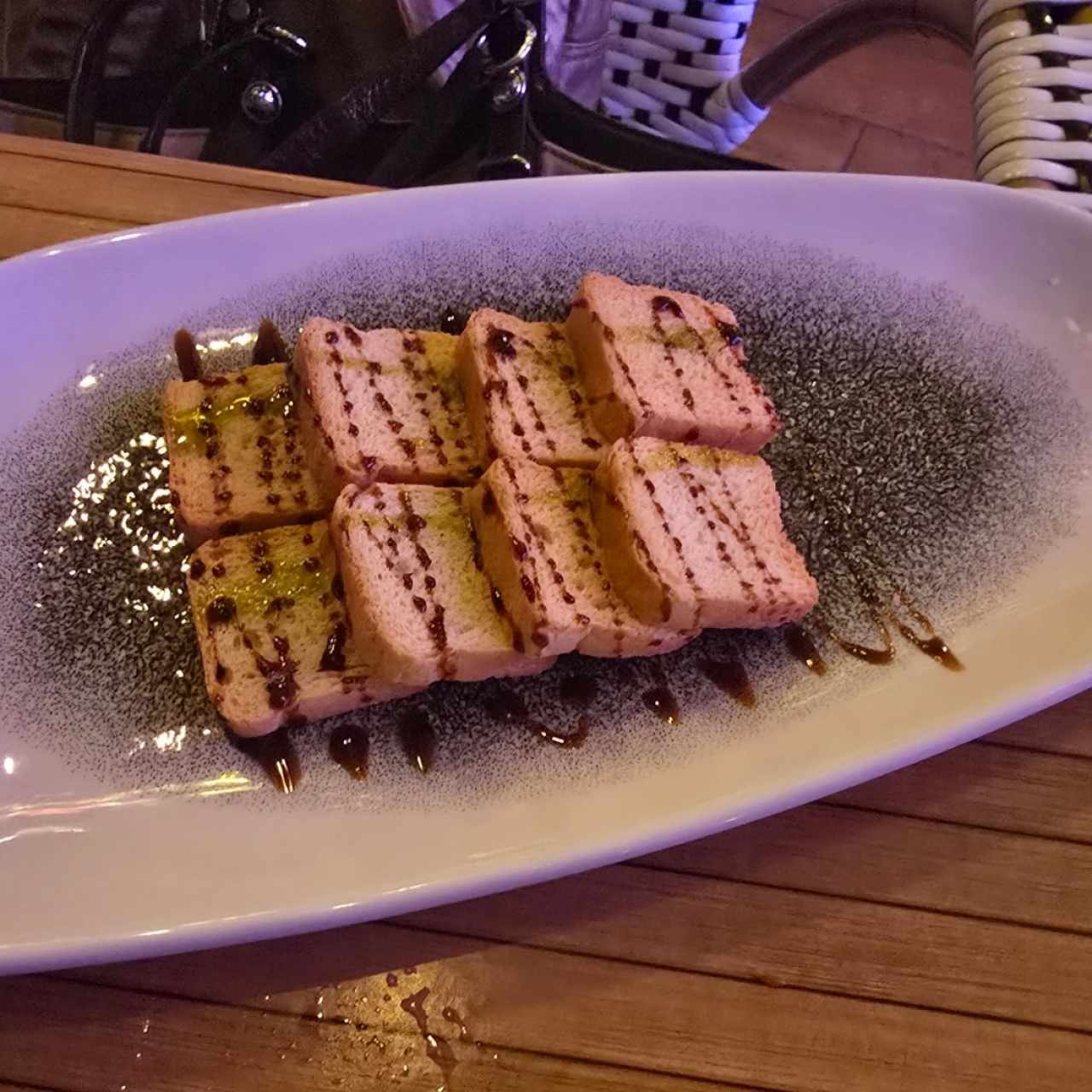 Tostaditas para acompañar carpaccio