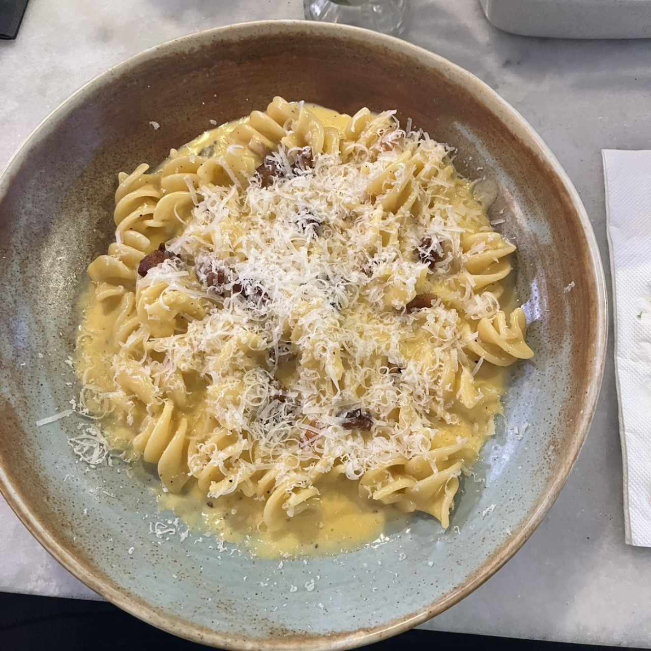 Primi Piatti - Carbonara Madre