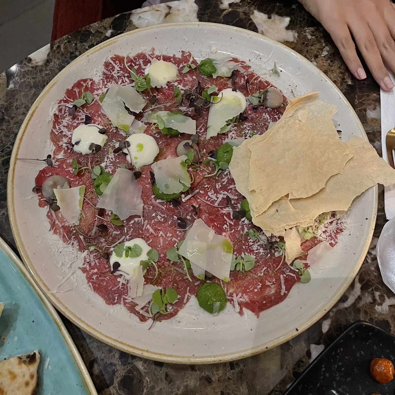 Carpaccio di manzo