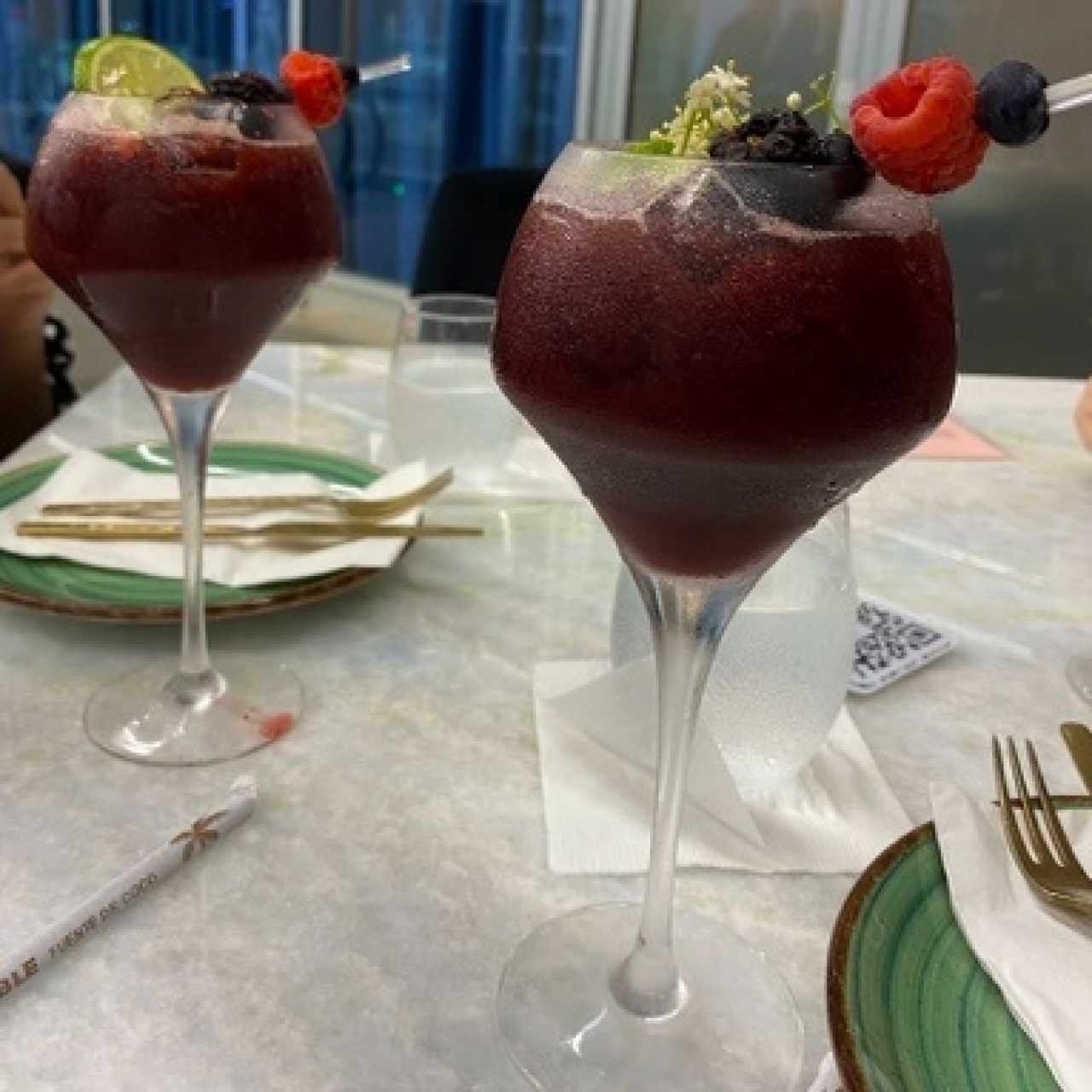 Moctel de frutos rojos 