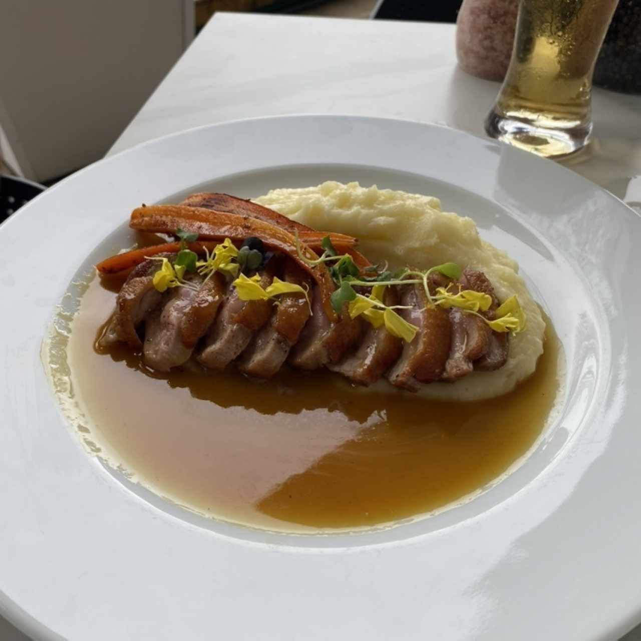 Magret de Canard á l'Orange