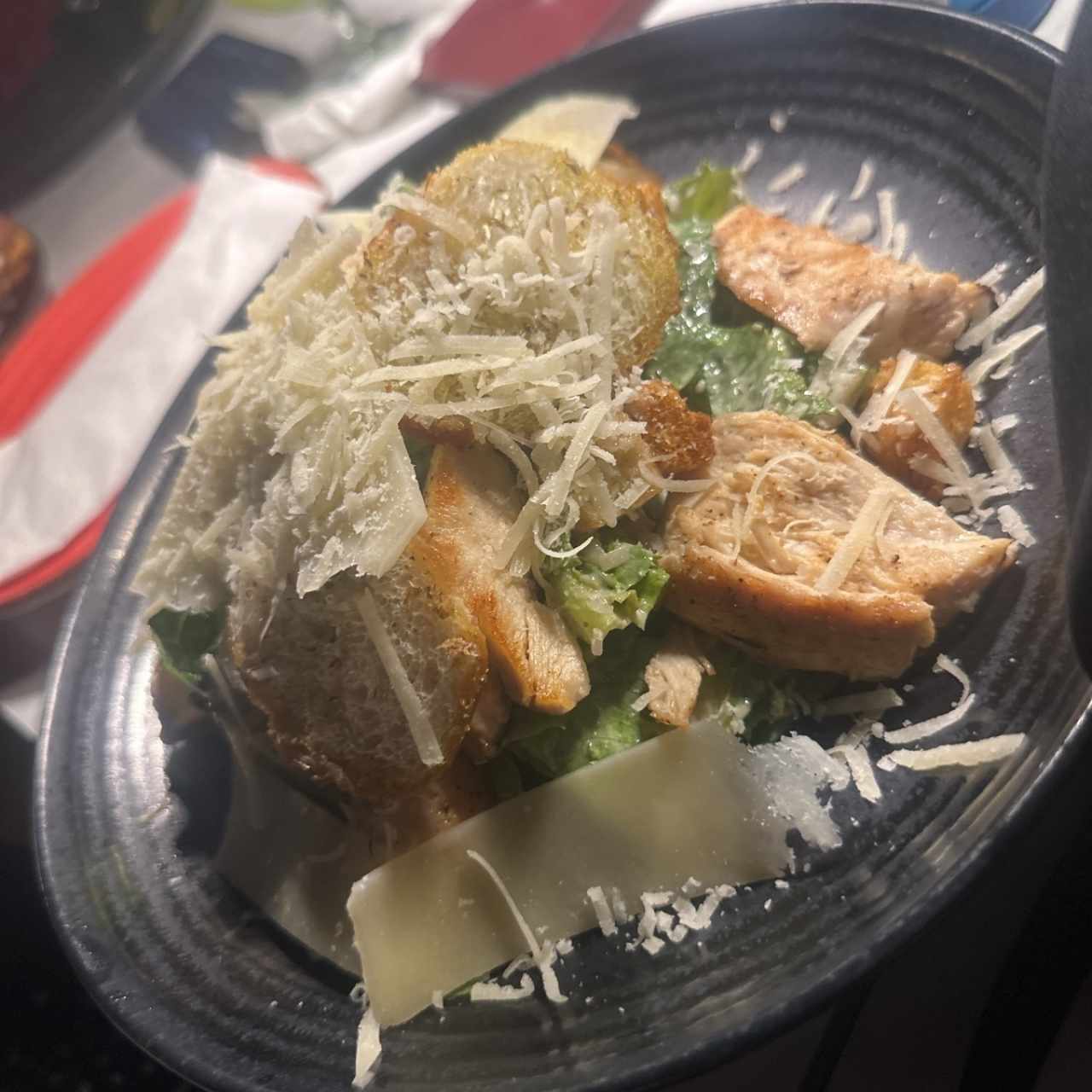 Ensalada cesar con pollo 
