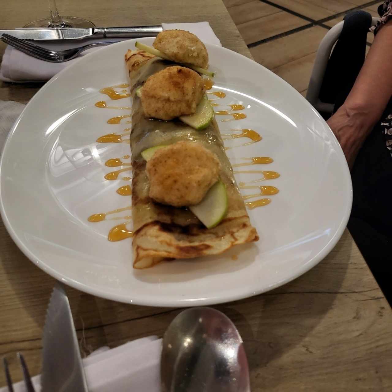 Crepes - Fromage de Chévre