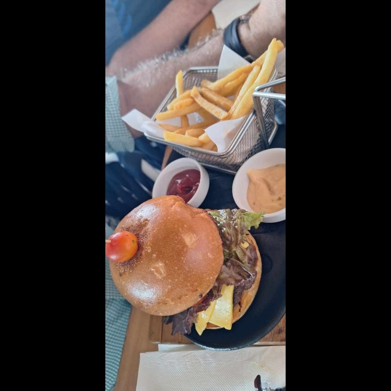 Hamburguesa de Boeuf Angus Truffé