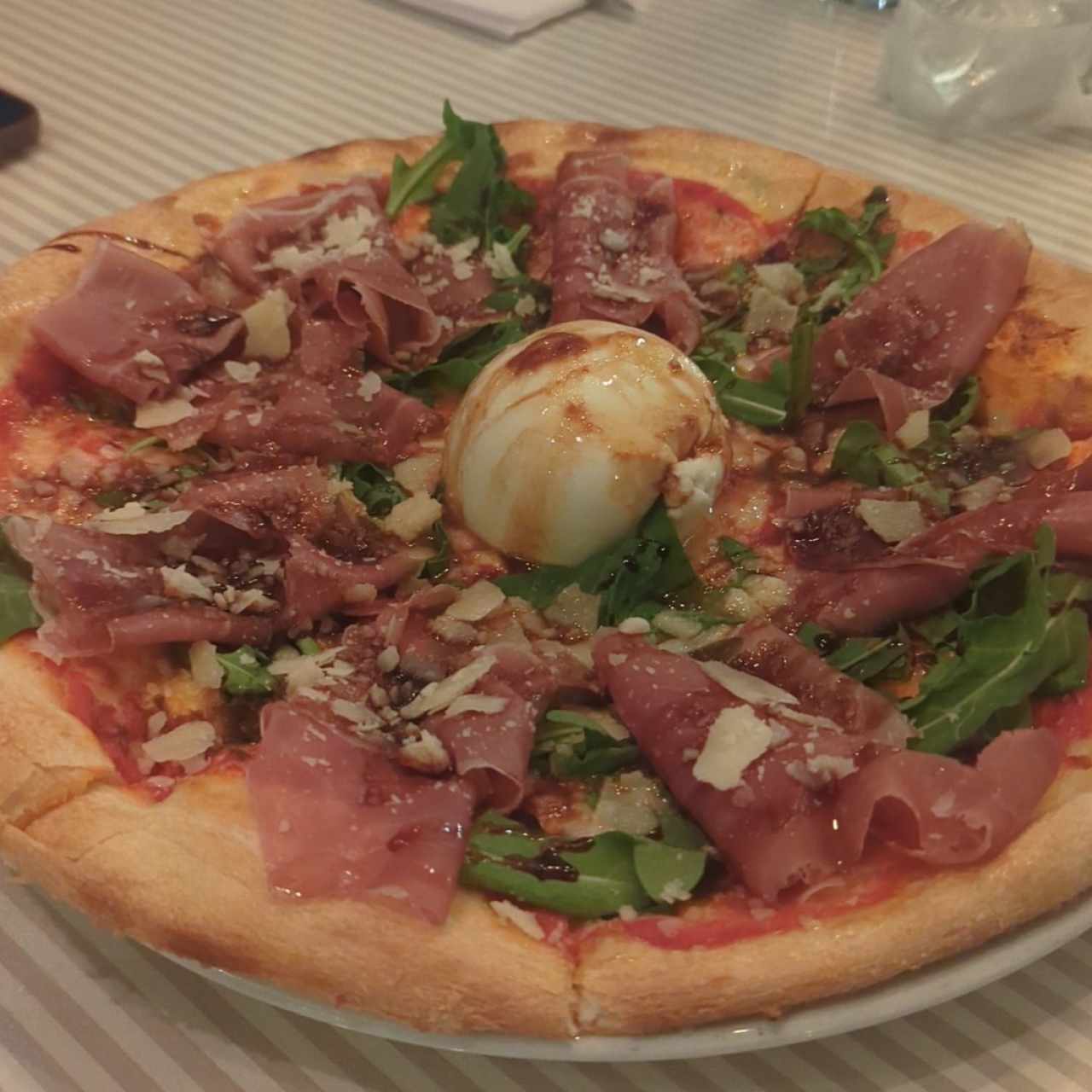 Pizza Burrataprosciutto