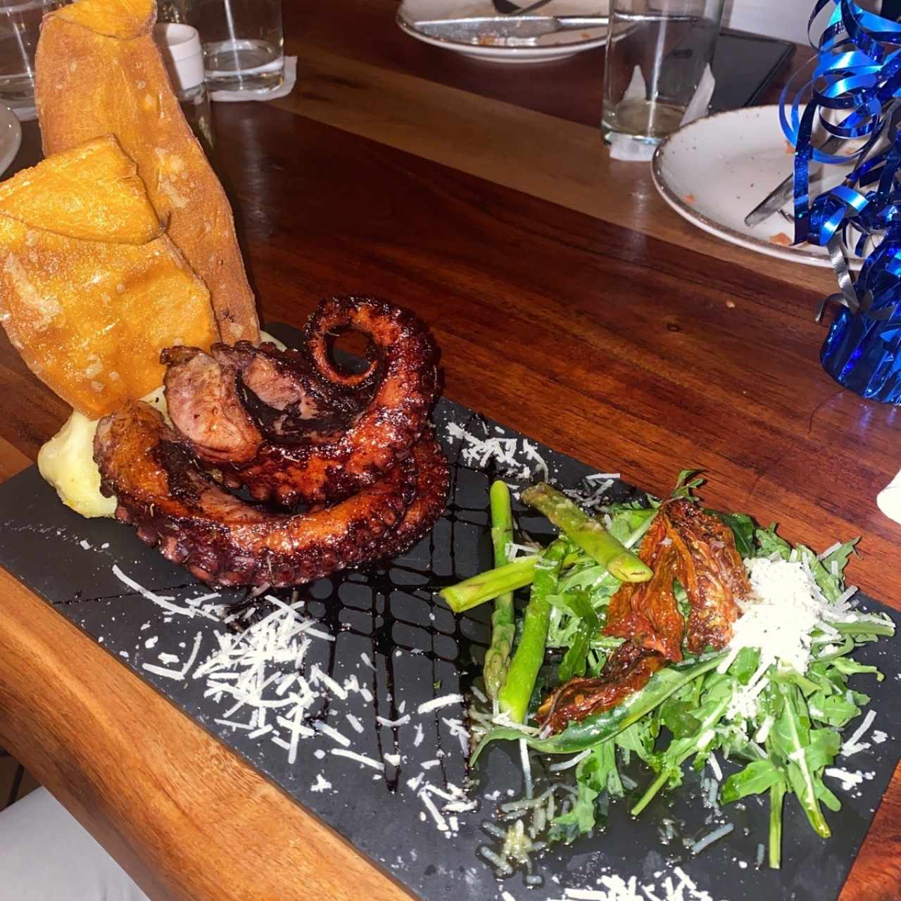 Pulpo al carbon
