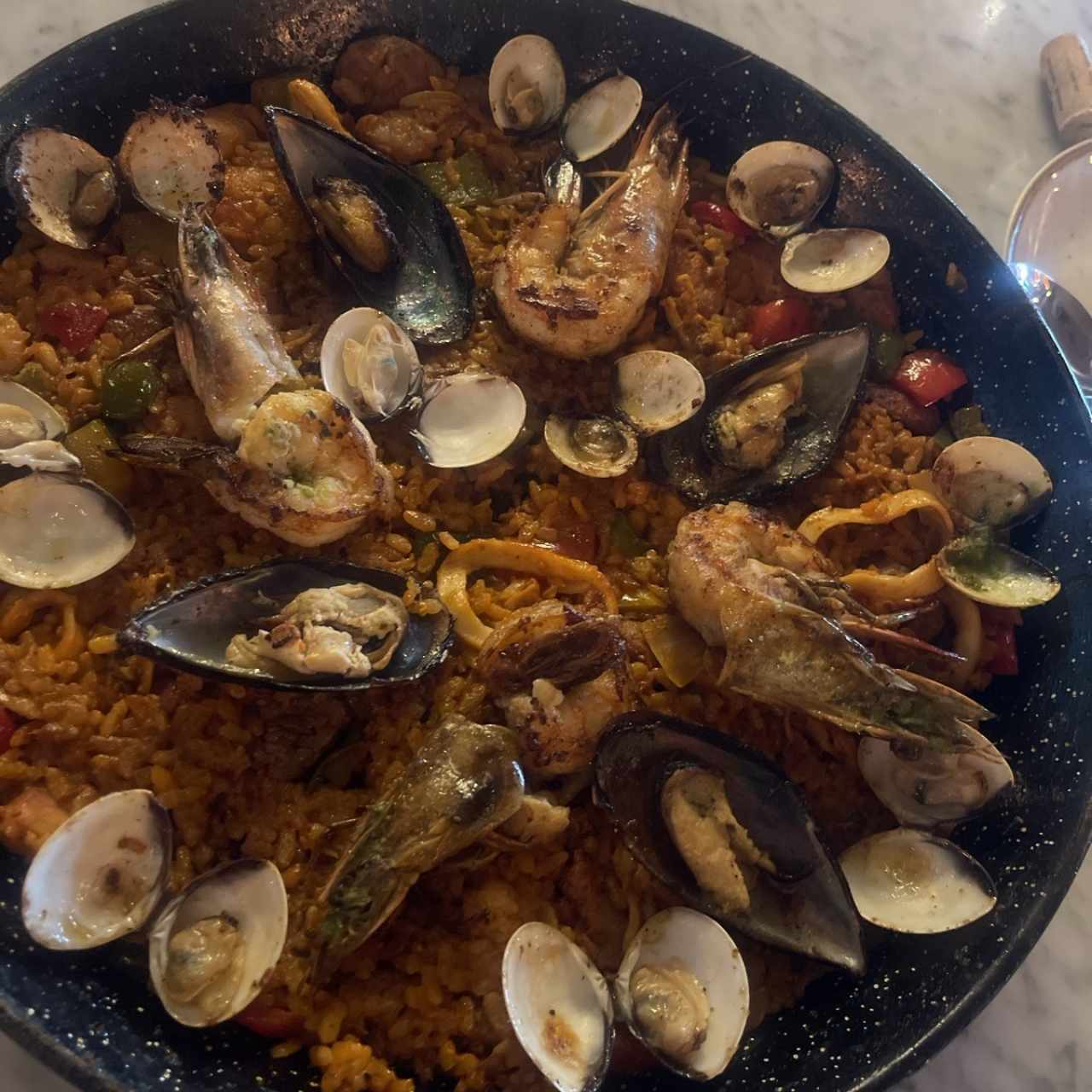 Paella Mar y Tierra