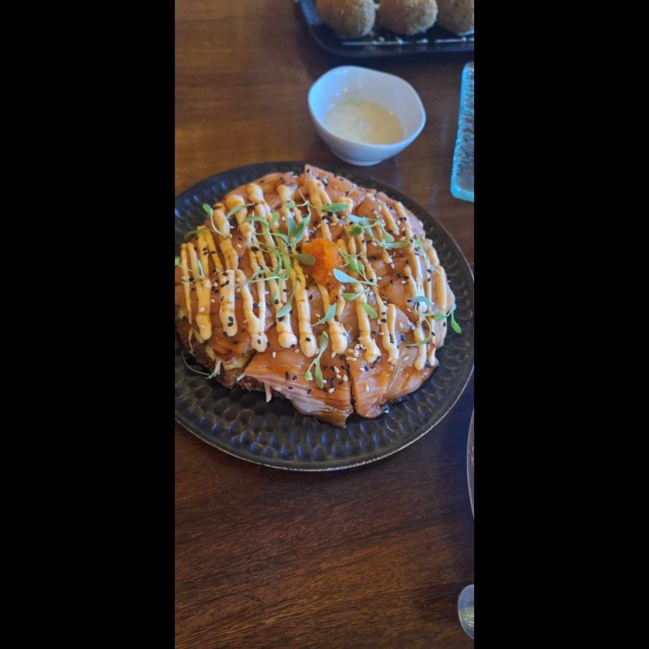 Pizza de sushi