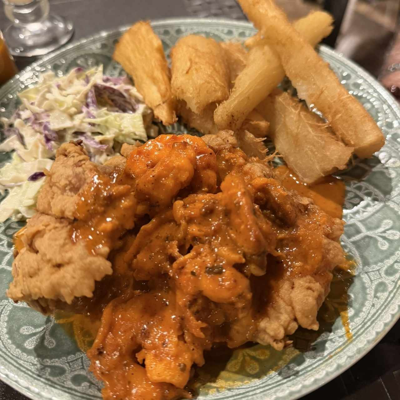 Filete de pescado a la Reina
