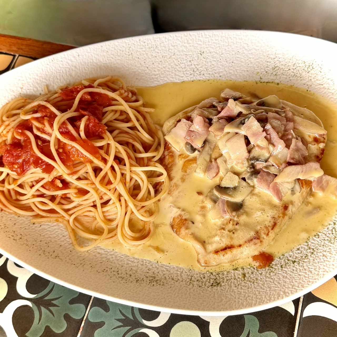 POLLO - Pechuga Boscaiola