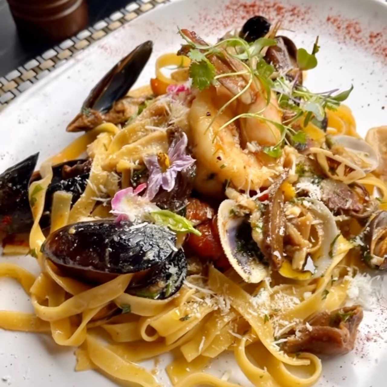 Fettuccine mare e monti