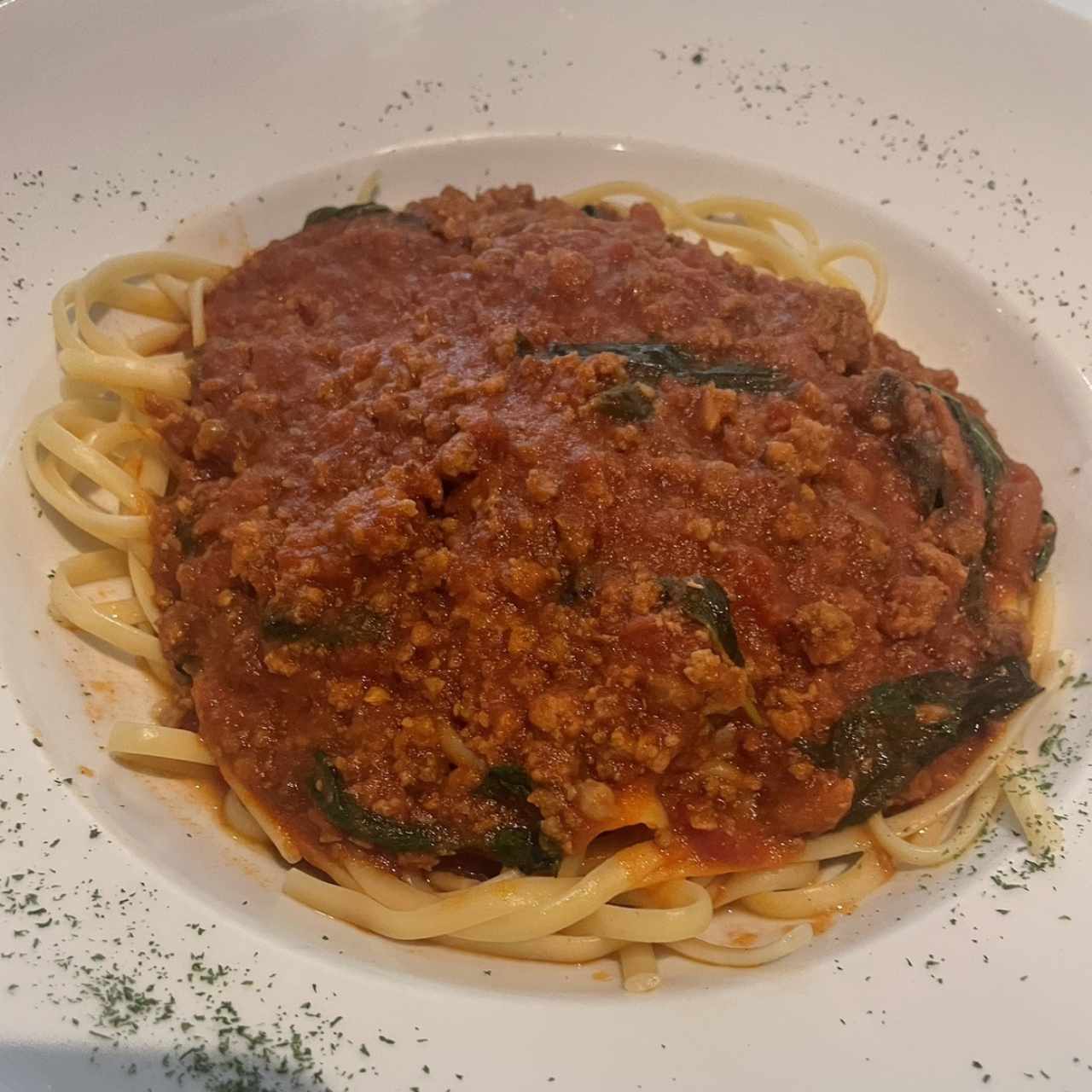 Pasta bolognesa