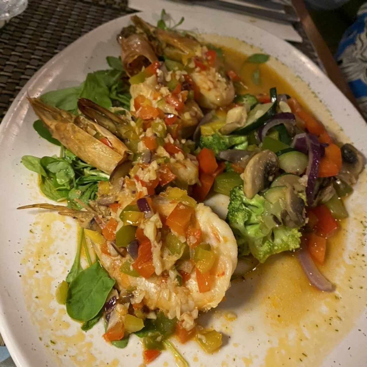Del Mar - Langostinos al Ajillo