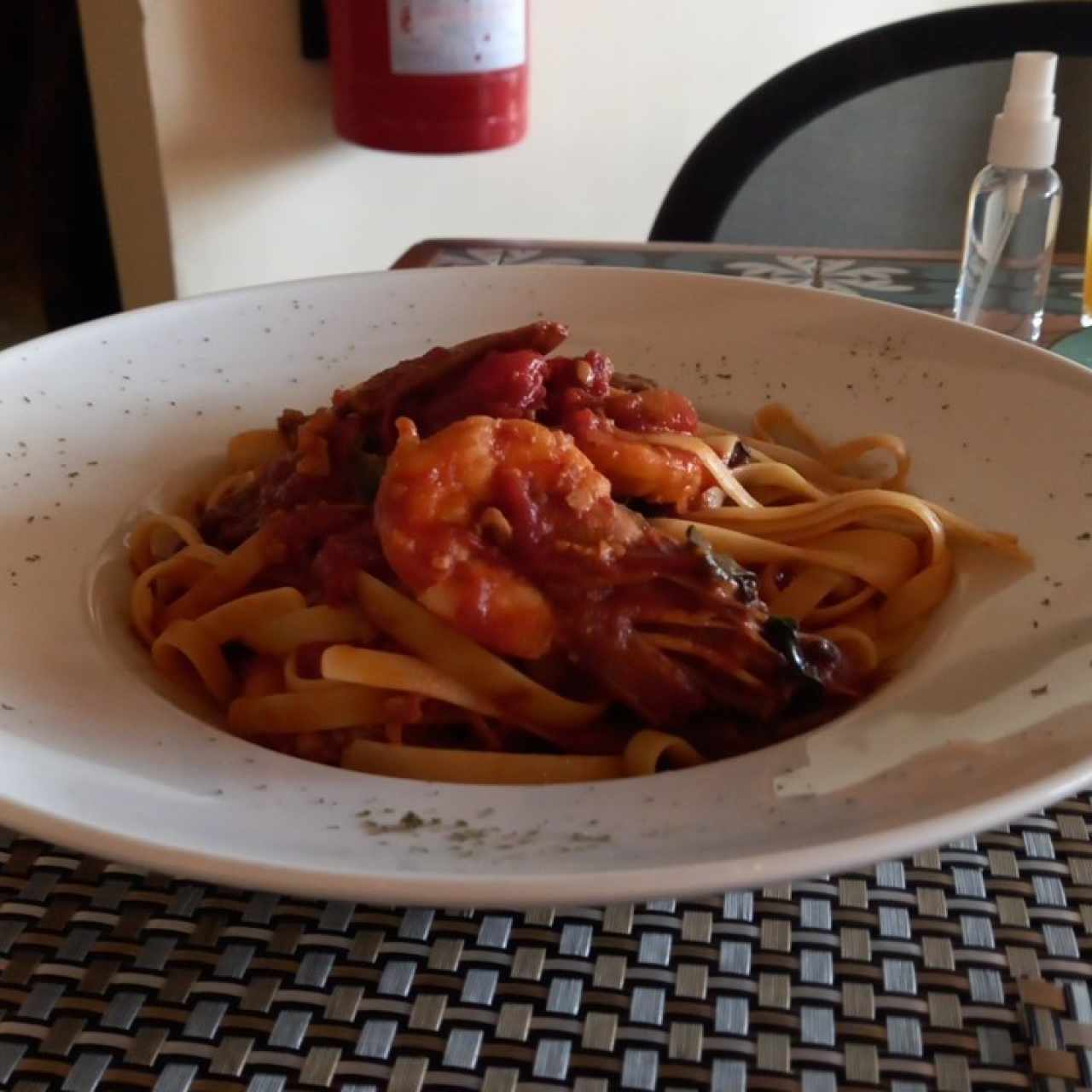 PASTAS - Gamberoni Al Funghi
