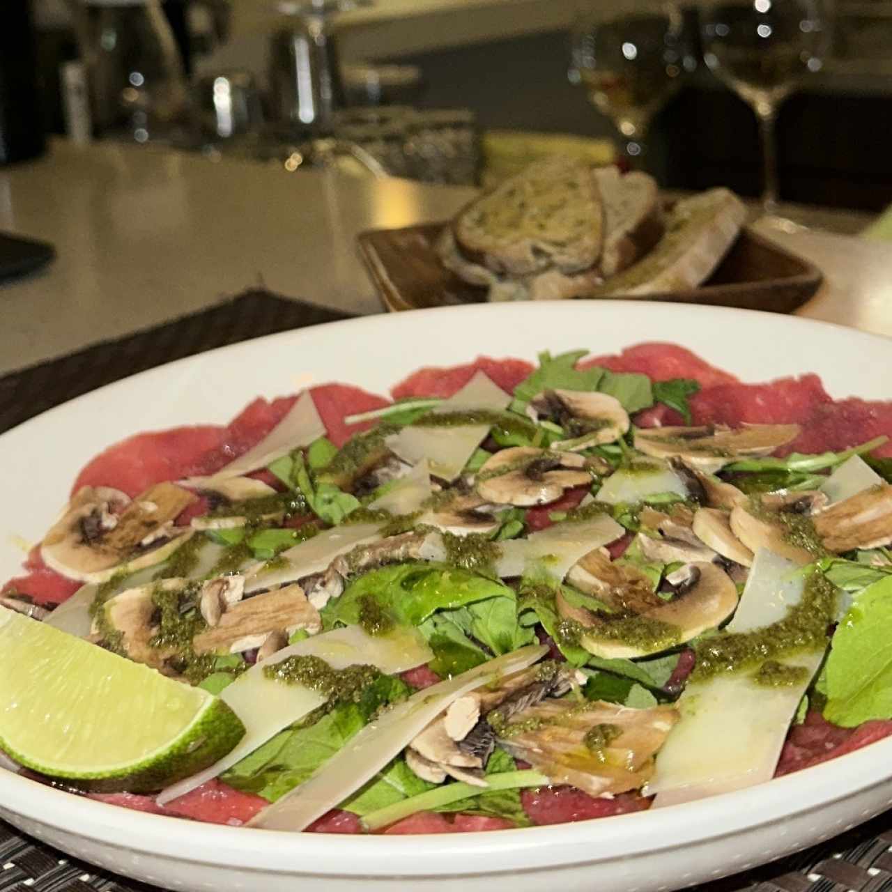Para Compartir - Carpaccio de Res