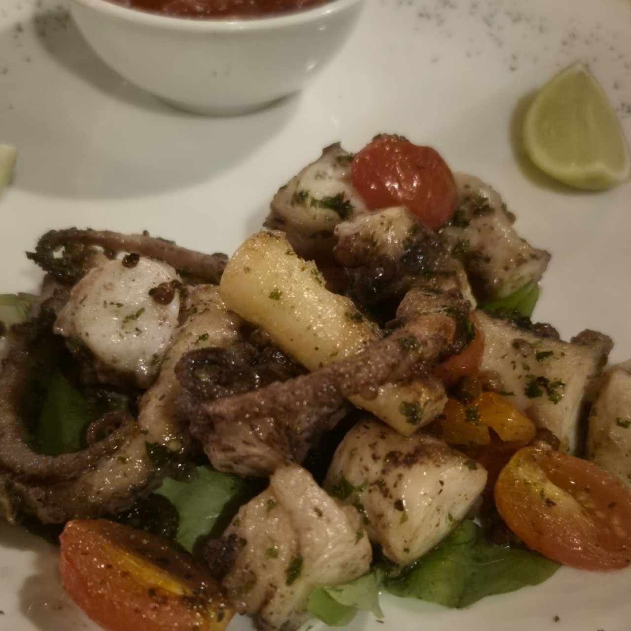 ENTRADAS - Pulpo al Grill