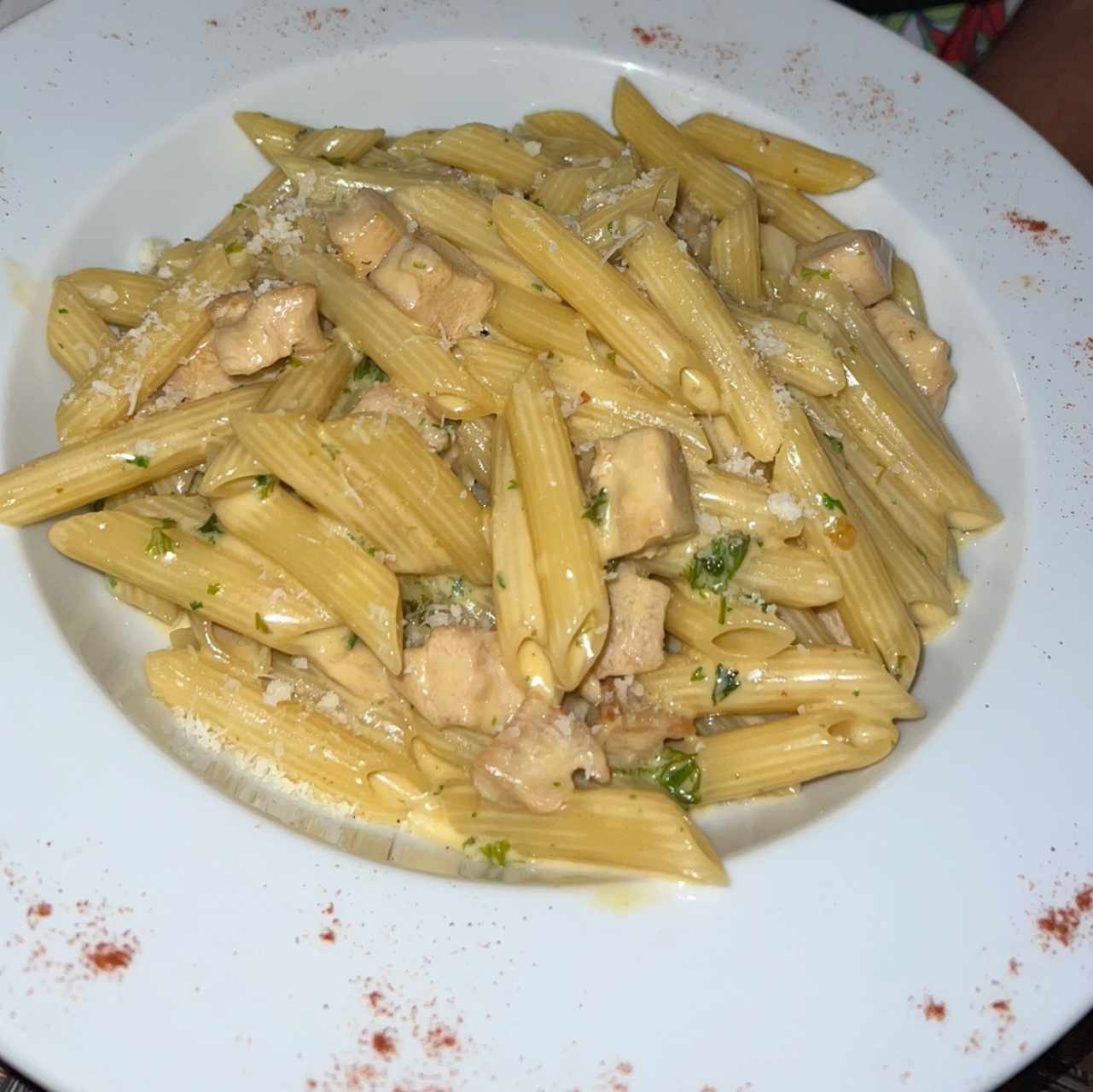Pene con Pollo