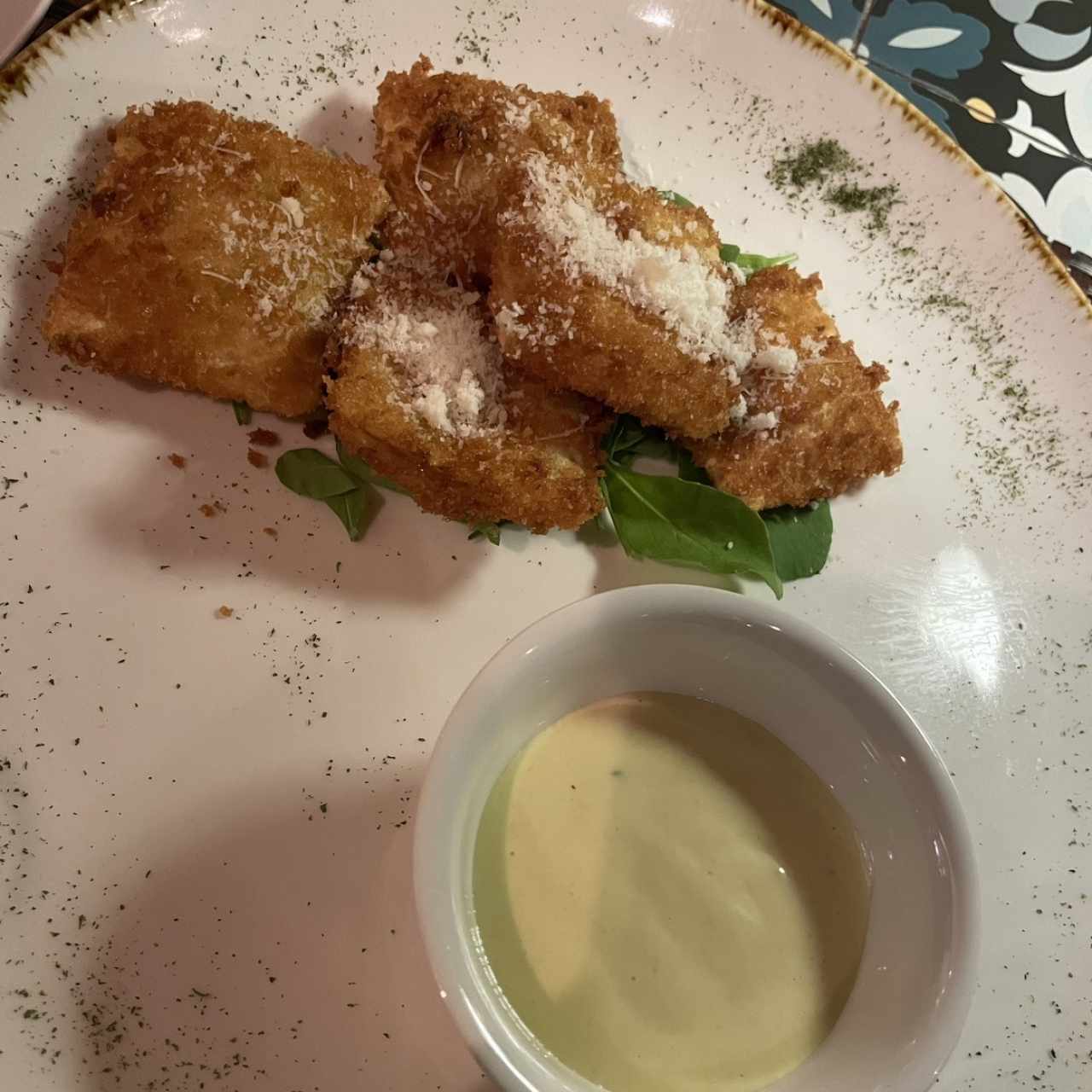 ENTRADAS - Raviolis Fritos