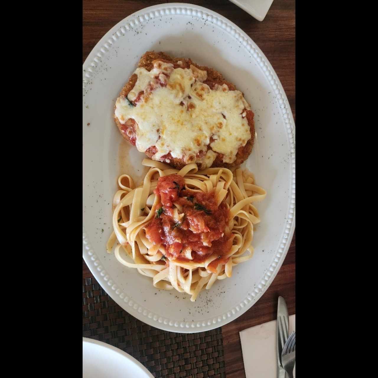 Filete a la Parmesana