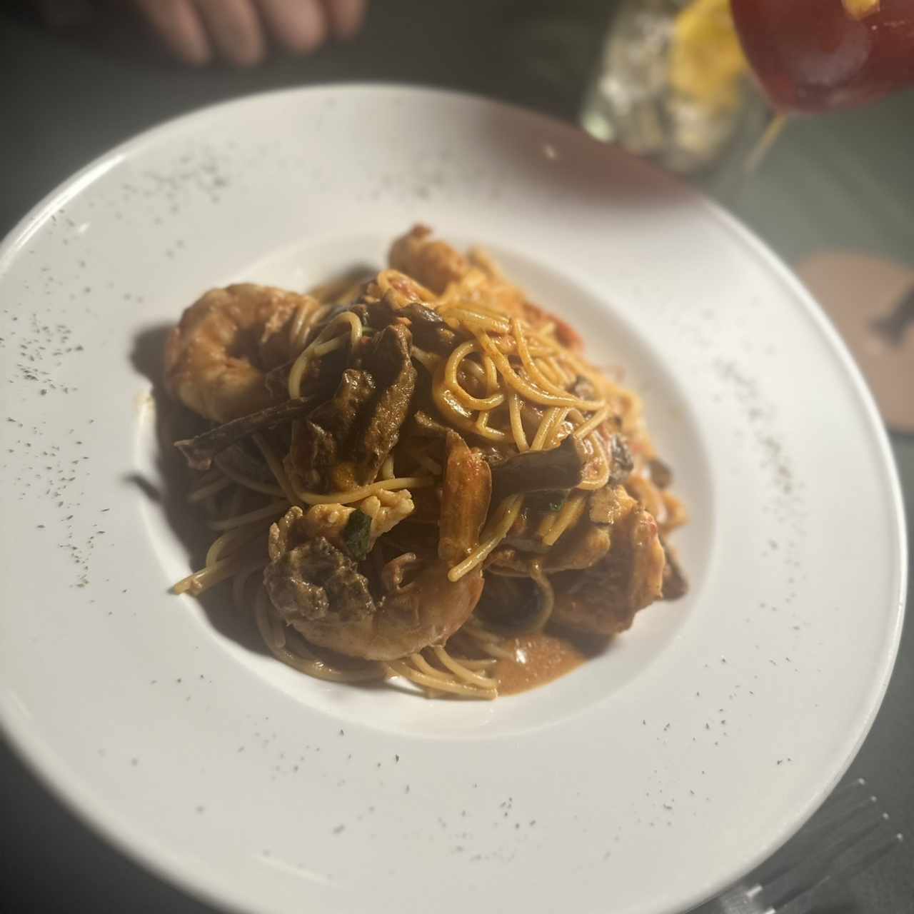 PASTAS - Gamberoni Al Funghi