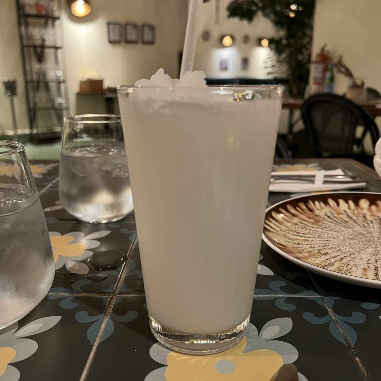 Limonada con coco