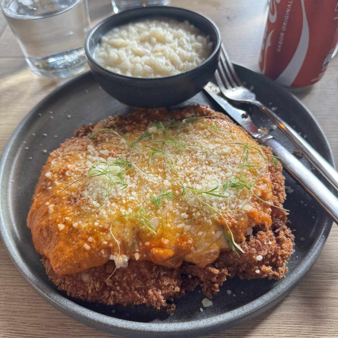 BIG CHICKEN PARM (milanesa)