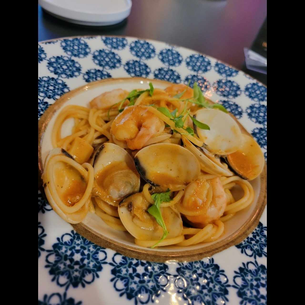 FETTUCCINE MARISCOS TOSCANA