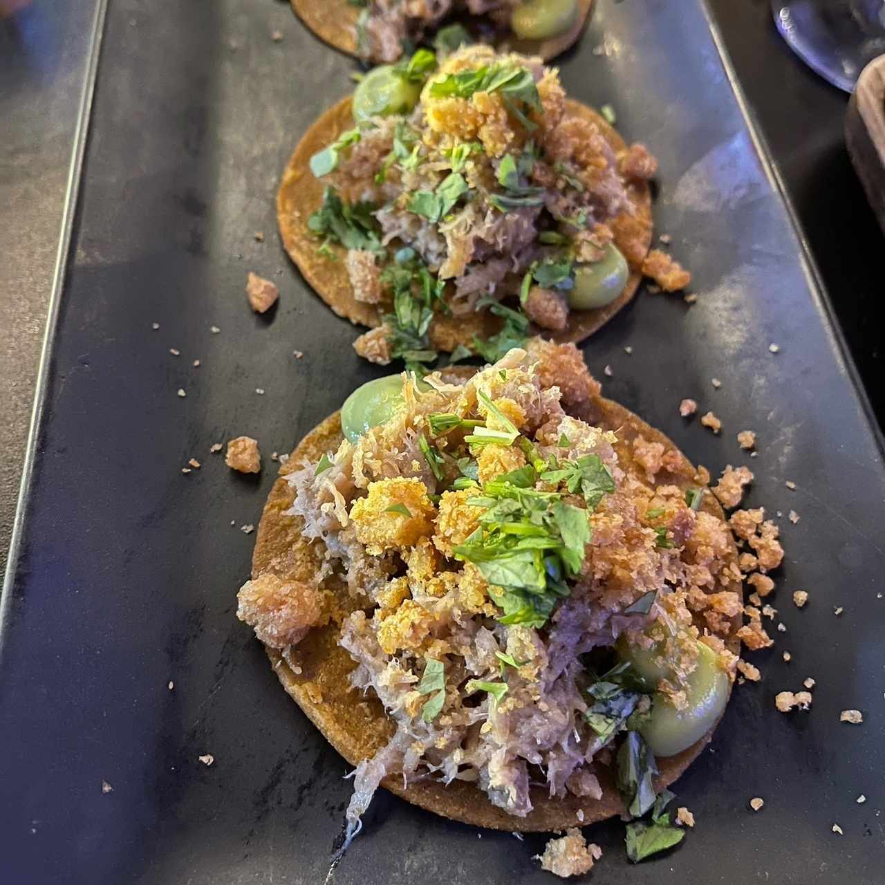 Tacos de carnitas 