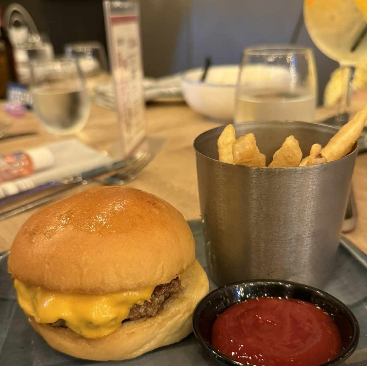 Cheese burger kid