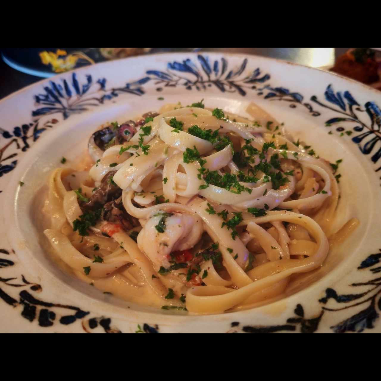 FETTUCCINE MARISCOS TOSCANA