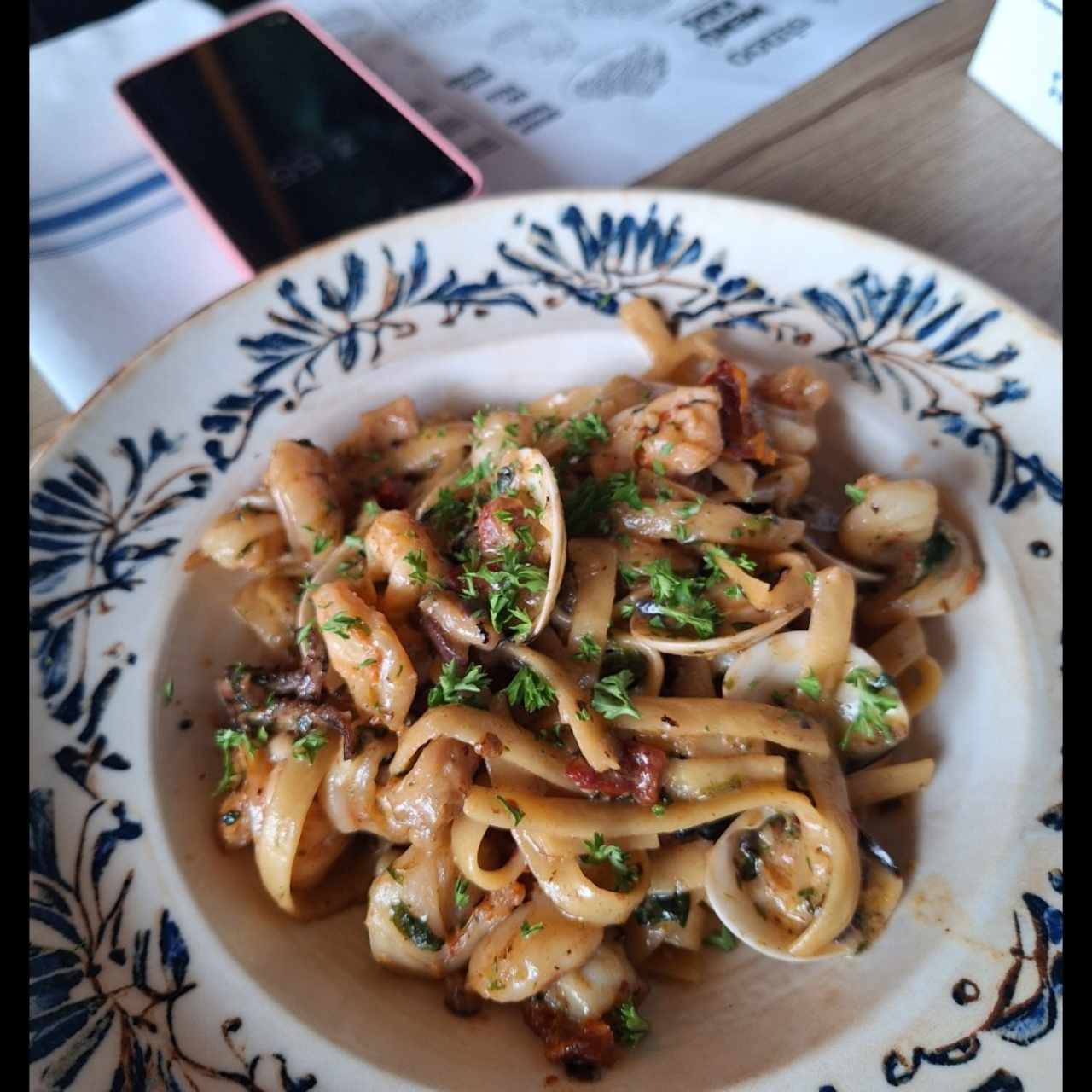 fetuccini fruti di mare